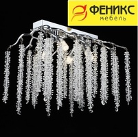 Люстра E2658/4 CH хром/хрусталь 4*60W E14 d470 h360.24