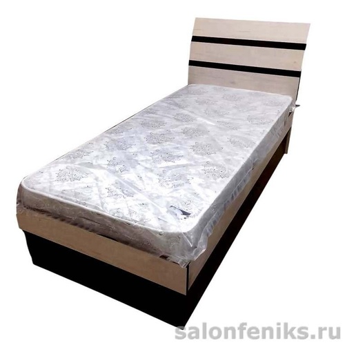 "СКАРЛЕТ-3" кровать 0,9 м крафт табачный