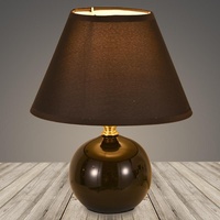 Настольная лампа 18310 COF кофе/кофе абажур h240 1х60W E27, DIY22