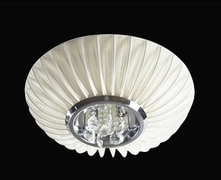 Люстра JMX2615B CH хром 3*40W E14+40W LED d600 h180
