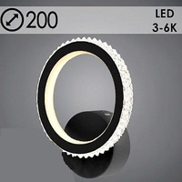 Бра MB77072/1S BK черный LED 20W