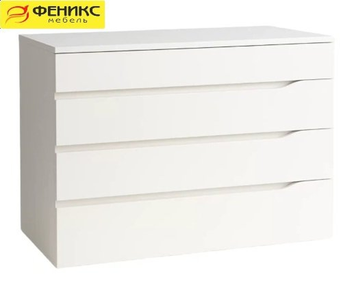 Прага Джей комод правый 1000 мм К0910 белый