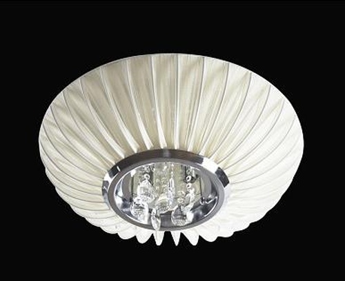 Люстра JMX2615B CH хром 3*40W E14+40W LED d600 h180