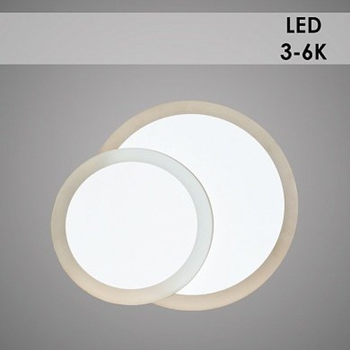 Бра W3032 WT белый 3000+6000K LED 36W, OUN19
