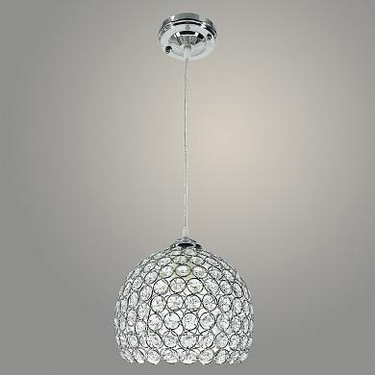 Подвес G9467/200 CR хром 1х60W E27 d200 h1000
