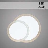 Бра W3032 WT белый 3000+6000K LED 36W, OUN19
