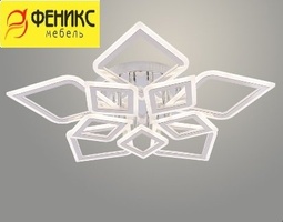 Люстра LI08460C/5+5A PR CR хром 190W LED 3000K-6000K d795 ПДУ диммер, HN24
