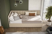 КР 3 Кровать 0,9*2,0 мягкая Safe бежевый