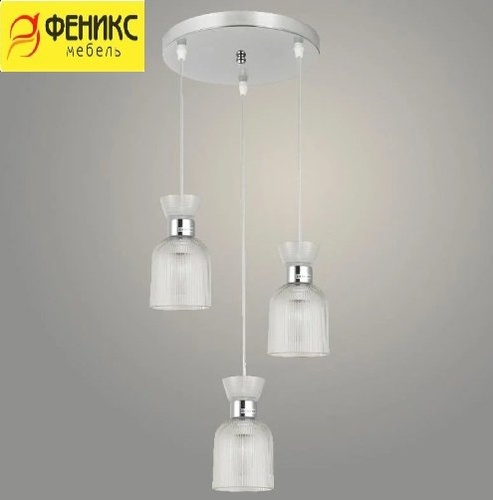 Подвес 07393/3HQ CR хром 3х40W E14 d320 h800, 24