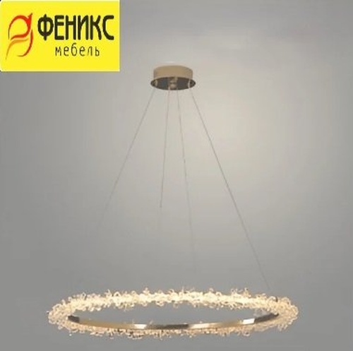 Люстра P619-600 AB бронза LED 60W 3000-6000K ПДУ диммер d600, ZOK22