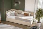 КР 3 Кровать 0,9*2,0 мягкая Safe бежевый