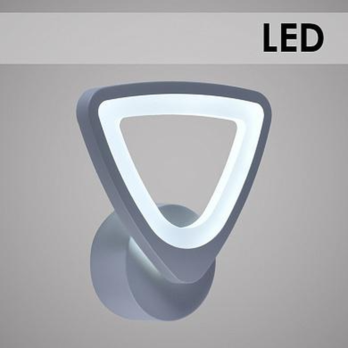 Бра MX100006/1 Gray серый LED 20W 3000K h200, HN20